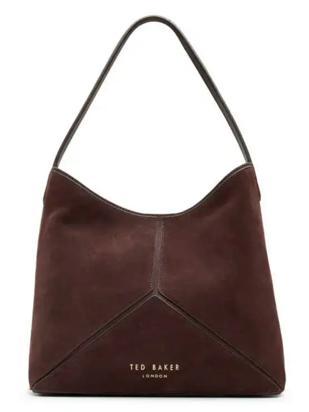 TED BAKER LONDON HANNAH TOTE IN BROWN SUEDE 👜☕️
